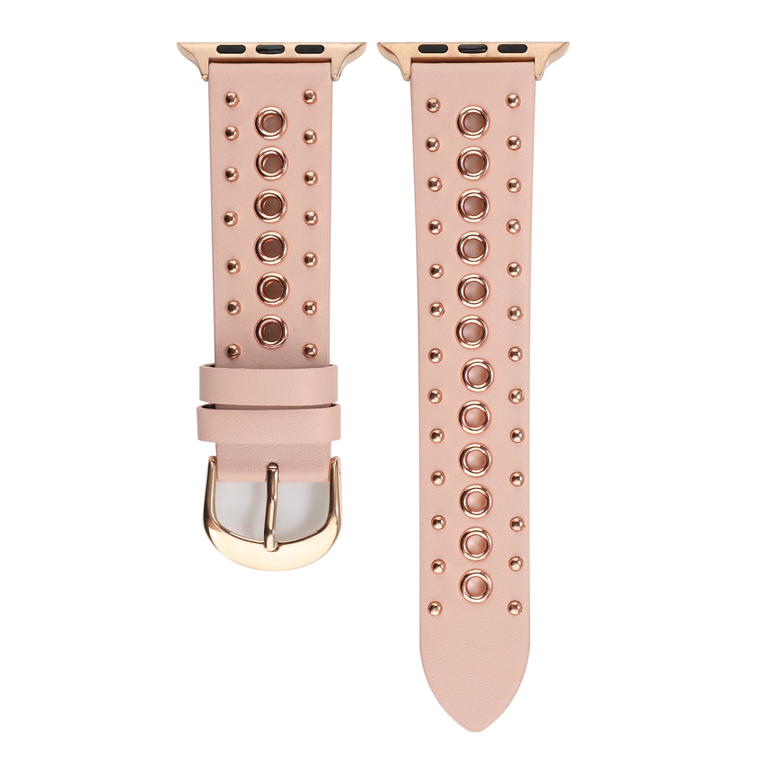 For Apple Watch Ultra Ultra 2 49mm Series 9 8 7 45mm 6 5 4 SE SE (2022) (2023) 44mm 3 2 1 42mm Genuine Leather Strap Rivets Watchband For Apple Watch Ultra Ultra 2 49mm Series 9 8 7 45mm 6 5 4 SE SE (2022) (2023) 44mm 3 2 1 42mm Genuine Leather Strap Rivets Watchband